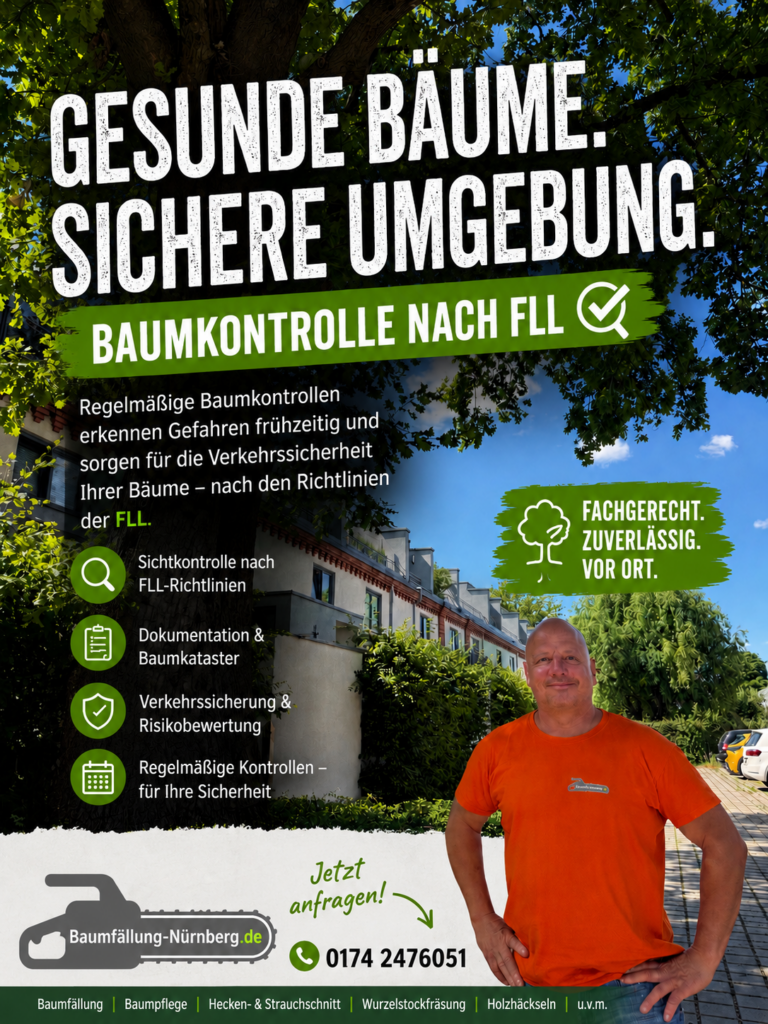 Baumkontrolle FLL / Baumfällung Nürnberg